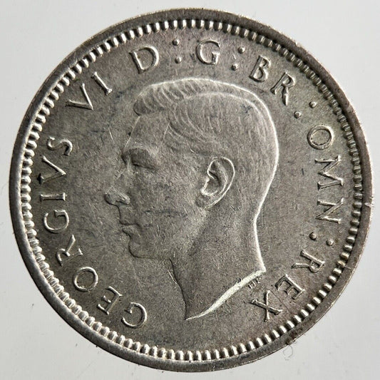 1940 George VI Threepence Silver Coin | Very High Grade
