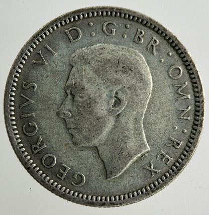 1940 George VI Sixpence Silver Coin | Fine Collectable Grade