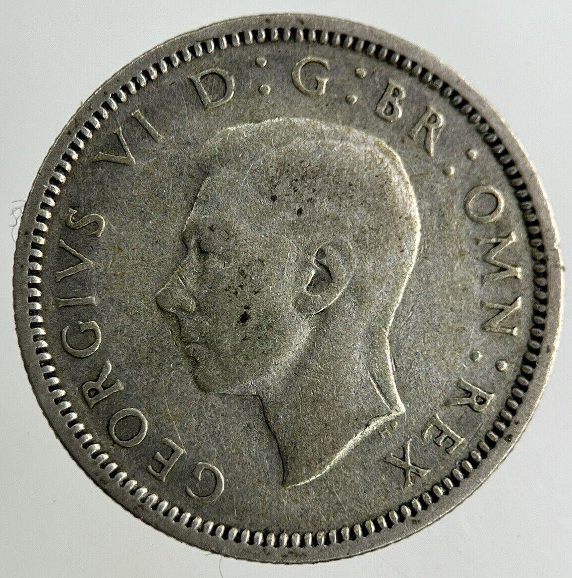 1940 George VI Sixpence Silver Coin | Fine Collectable Grade