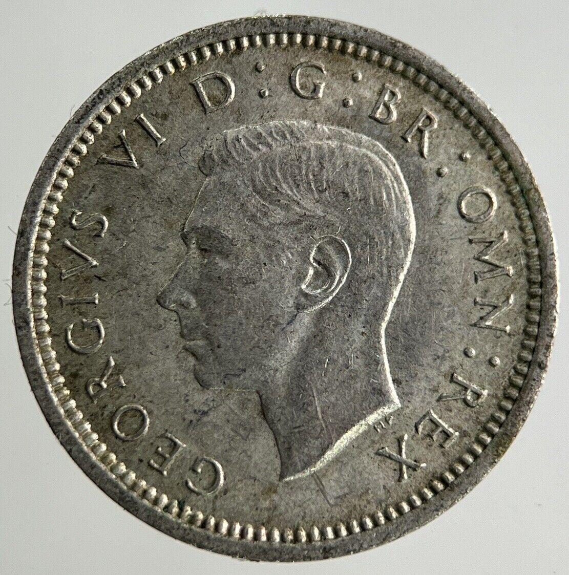 1940 George VI Threepence Silver Coin | Fine Collectable Grade