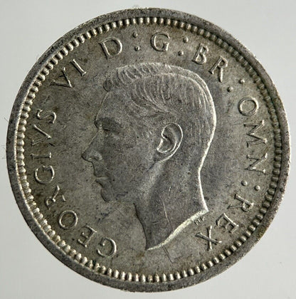 1940 George VI Threepence Silver Coin | Fine Collectable Grade