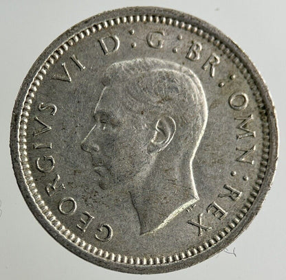 1940 George VI Threepence Silver Coin | Fine Collectable Grade