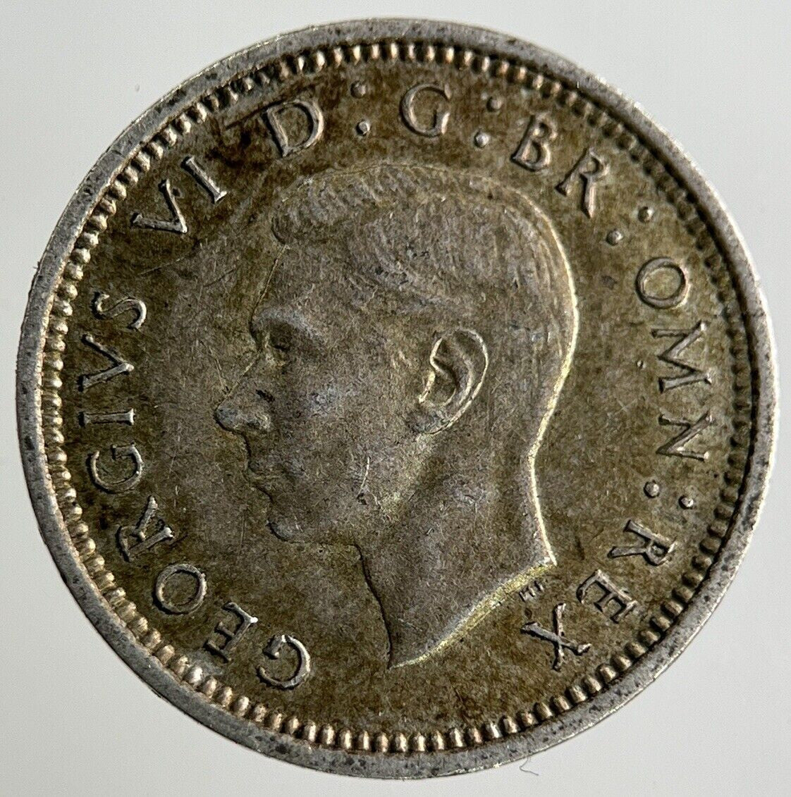 1940 George VI Threepence Silver Coin | Fine Collectable Grade