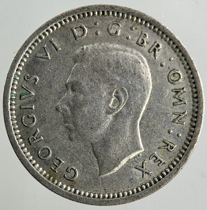1940 George VI Threepence Silver Coin | Fine Collectable Grade