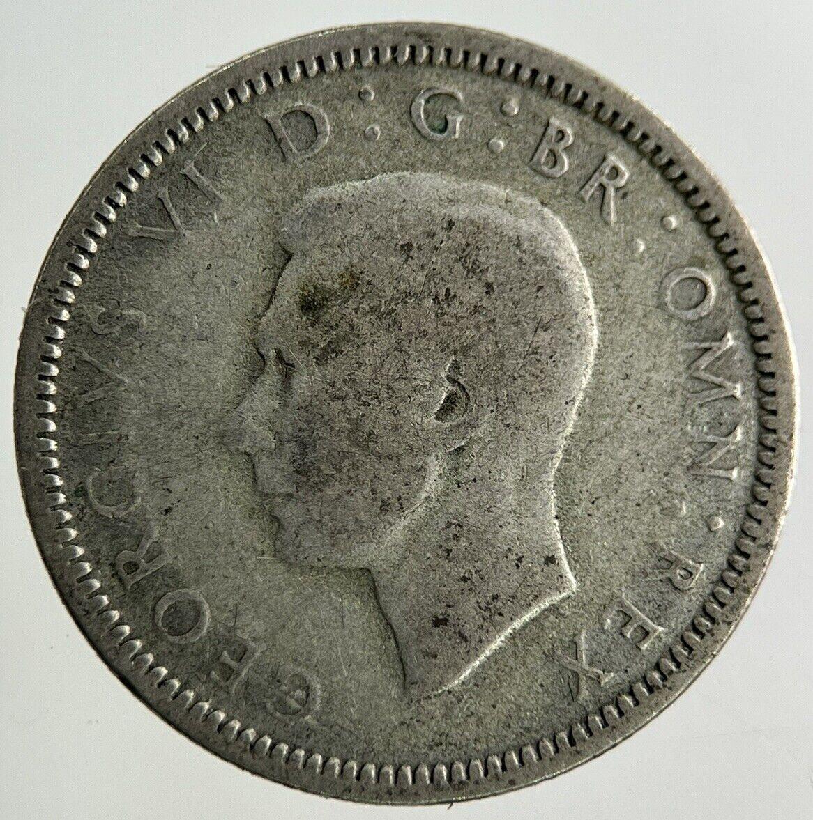 1940 George VI Sixpence Silver Coin | Fine Collectable Grade