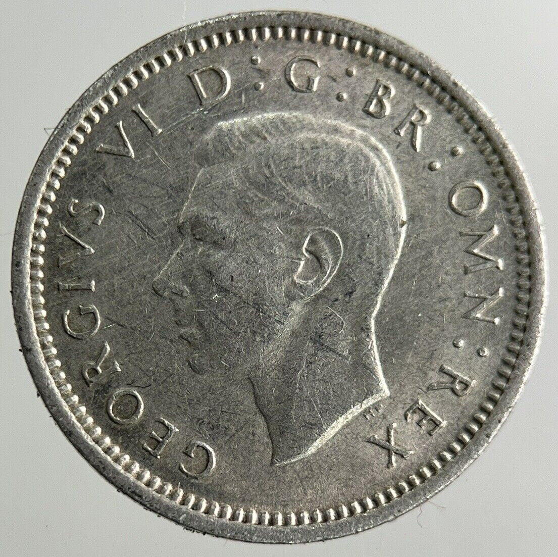 1940 George VI Threepence Silver Coin | Fine Collectable Grade