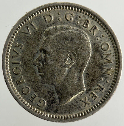 1940 George VI Threepence Silver Coin | Fine Collectable Grade