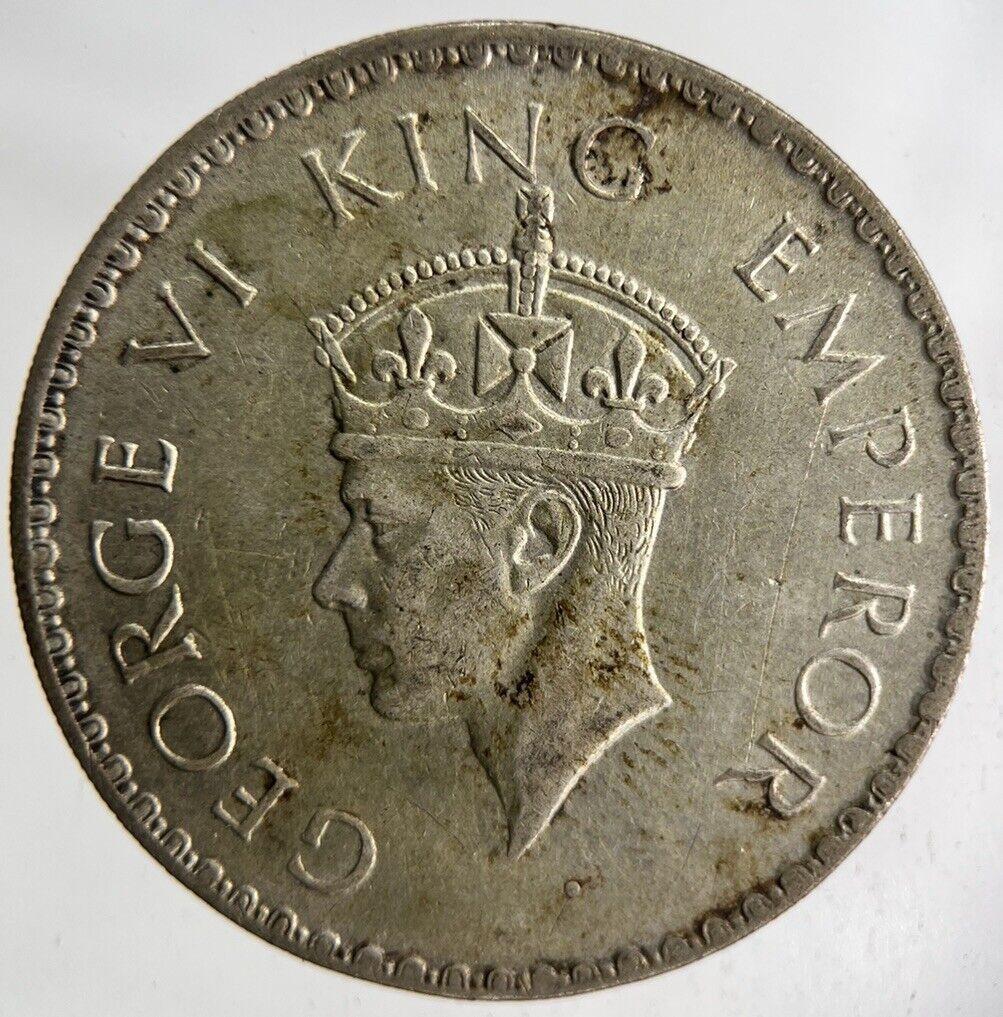 1940 India One Rupee Silver Coin | Fine Collectable Grade