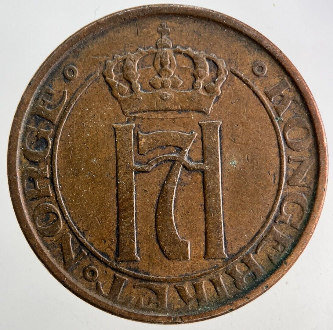 1940 Norway 5 Ore Coin | Fine Collectable Grade