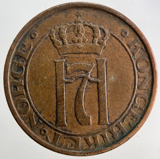 1940 Norway 5 Ore Coin | Fine Collectable Grade