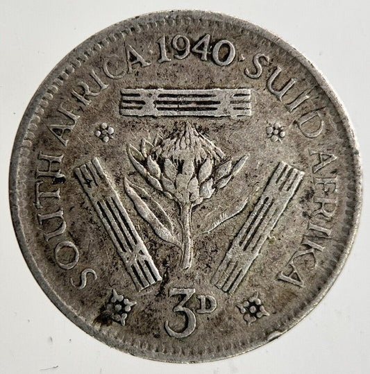 1940 South Africa Threepence Silver Coin | Collectable Grade
