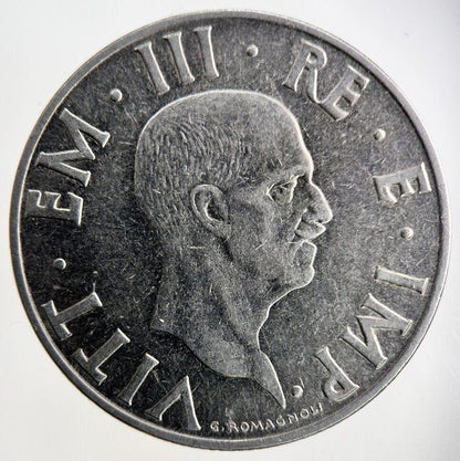 1940 Italy 2 Lira Coin | Fine Collectable Grade