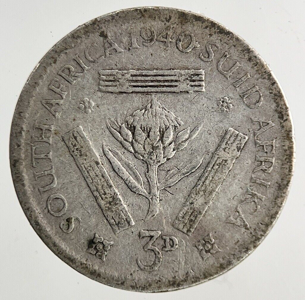 1940 South Africa Threepence Silver Coin | Collectable Grade