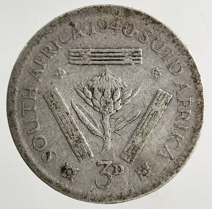 1940 South Africa Threepence Silver Coin | Collectable Grade
