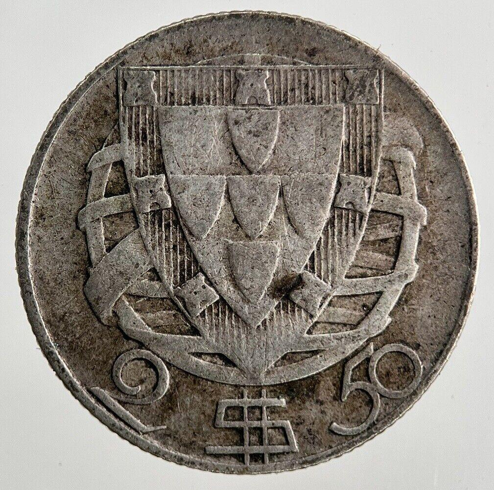 1940 Portugal 2.5 Escudos Silver Coin | Fine Collectable Grade