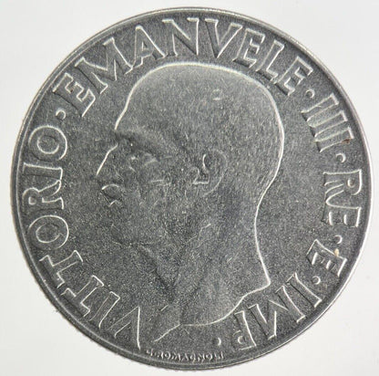 1940 Italy 1 Lira Coin | Fine Collectable Grade