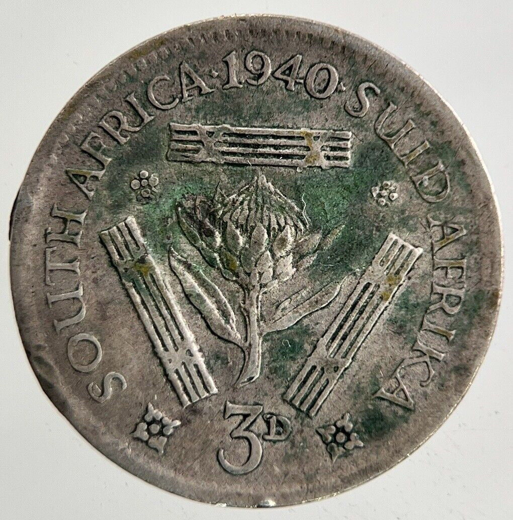 1940 South Africa Threepence Silver Coin | Collectable Grade
