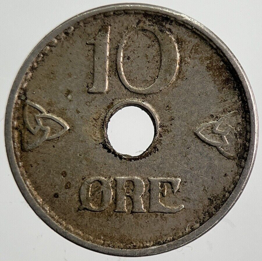 1940 Norway 10 Ore Coin | Fine Collectable Grade | a7007
