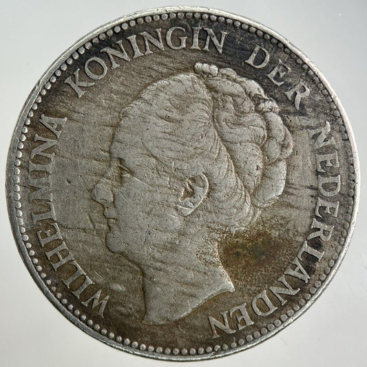 1940 Netherlands 1 Gulden Silver Coin | Collectable Grade