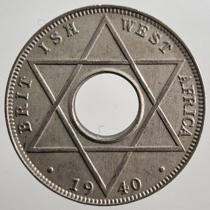 1940 West Africa 1/10 1 One Tenth Of A Penny Coin | Very High Grade | a7570