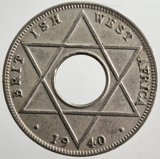 1940 West Africa 1/10 1 One Tenth Of A Penny Coin | Very High Grade | a7568