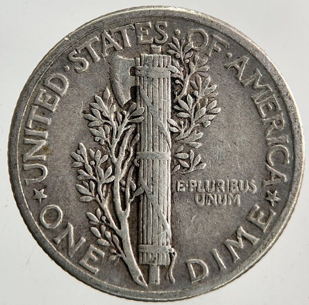 1940 US USA Mercury Dime Silver Coin | Fine Collectable Grade