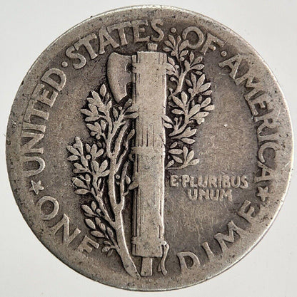 1940 US USA Mercury One Dime Silver Coin | Collectable Grade