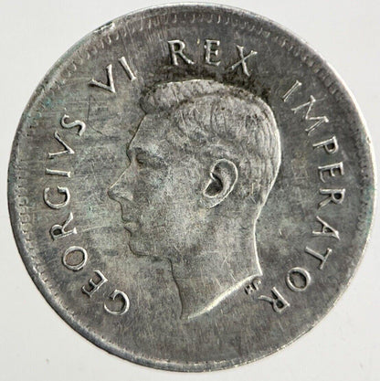 1940 South Africa Threepence Silver Coin | Very High Grade