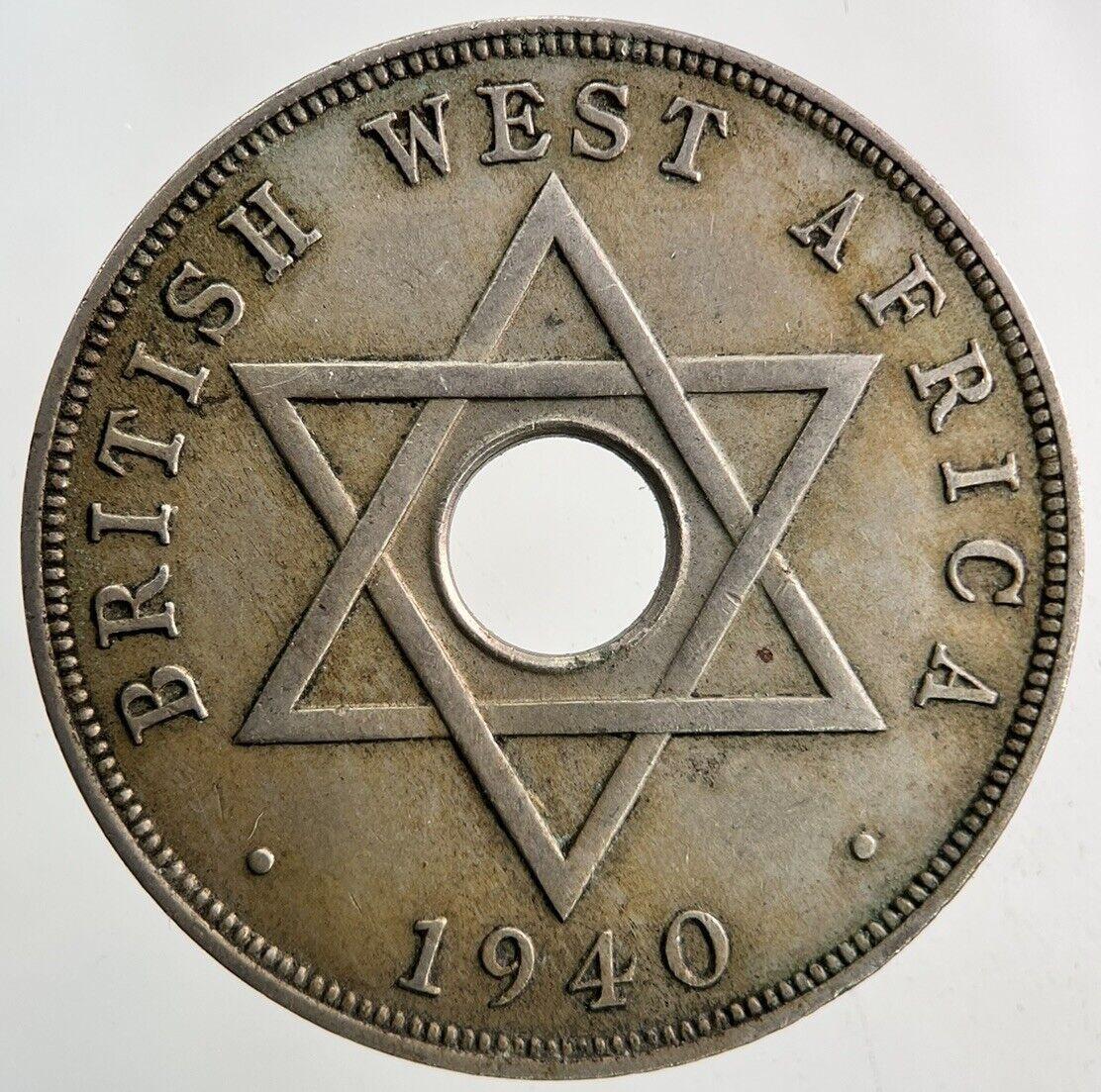 1940 West Africa One Penny Coin | Very High Grade