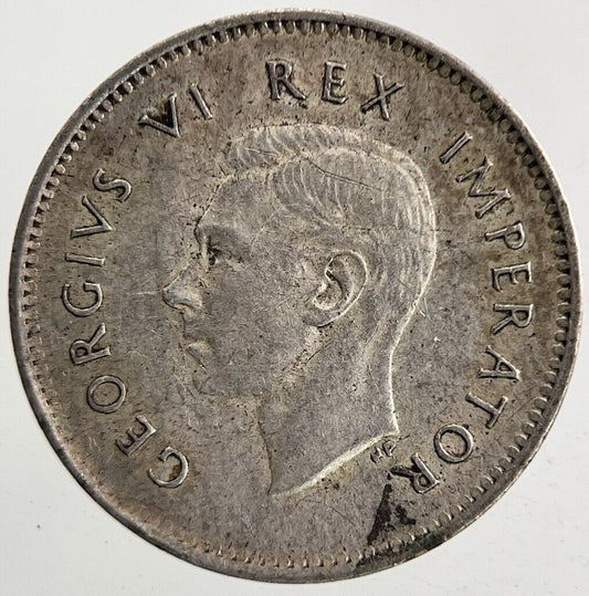 1940 South Africa Threepence Silver Coin | Very High Grade