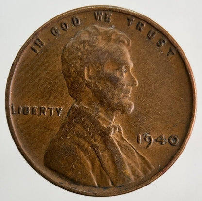 1940 US USA One Cent Coin | Fine Collectable Grade