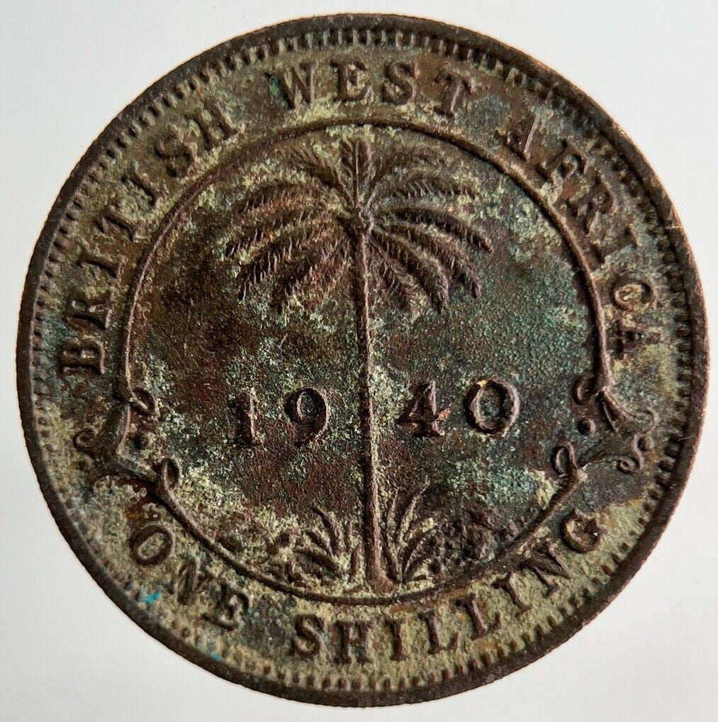 1940 West Africa One Shilling Coin | Very High Grade