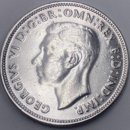 1941 Australia Florin Silver Coin | Fine Collectable Grade | a233
