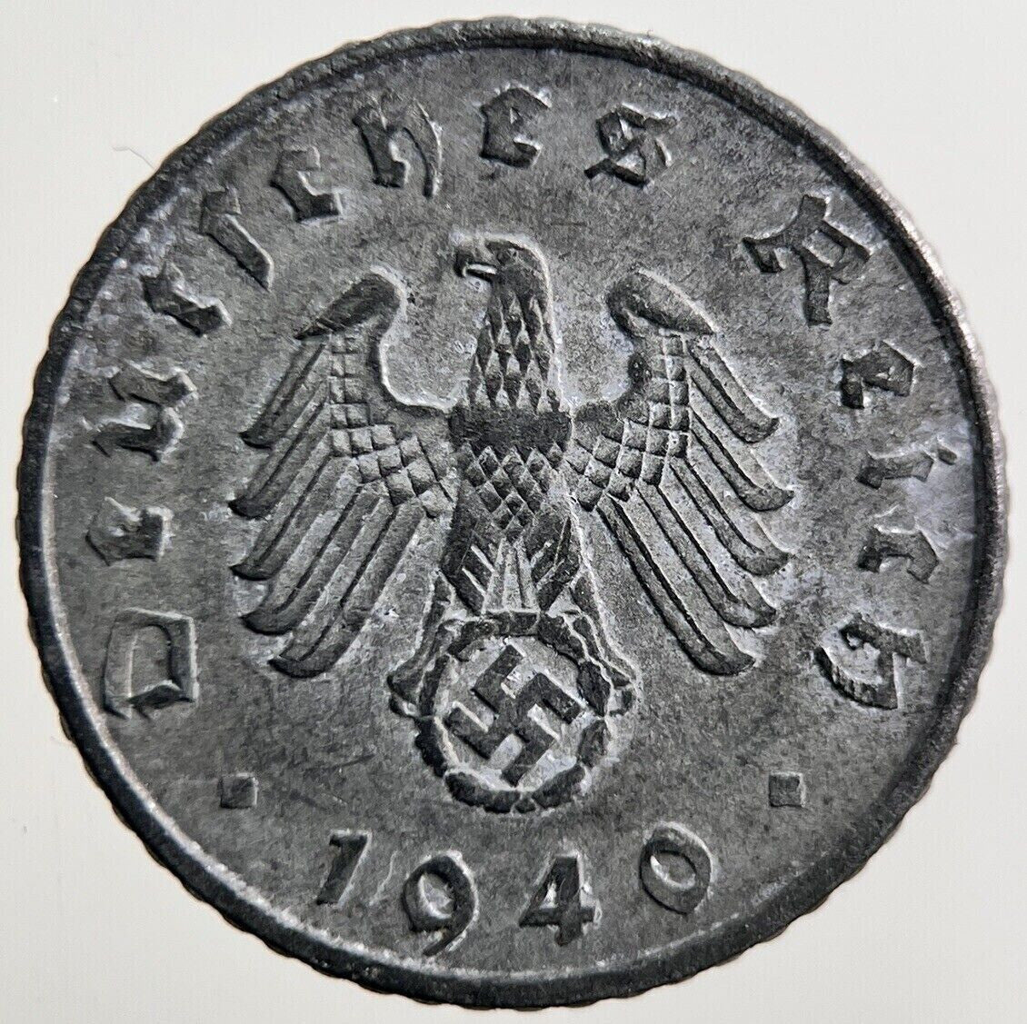 1940-A Nazi Germany 5 Pfennig Coin | Fine Collectable Grade | a3974