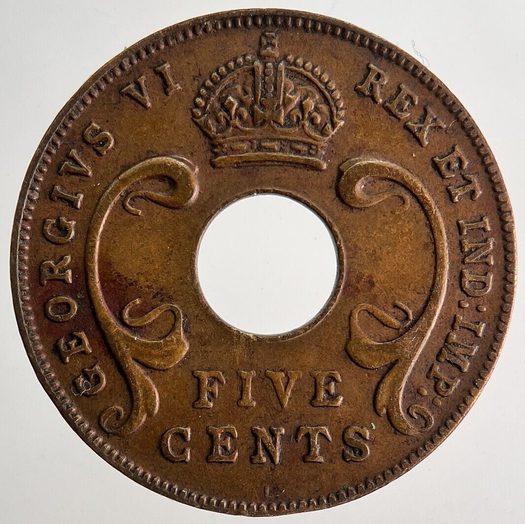 1941 East Africa 5 Cents Coin | Very High Grade | a9931
