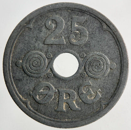 1941 Denmark 25 Ore Coin | Fine Collectable Grade
