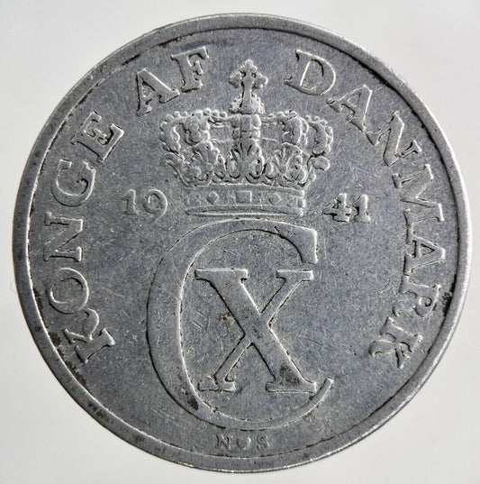 1941 Denmark 5 Ore Coin | Fine Collectable Grade