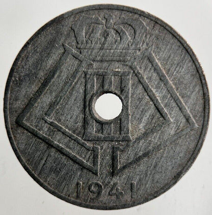 1941 Belgium 10 Centimes Coin | Fine Collectable Grade