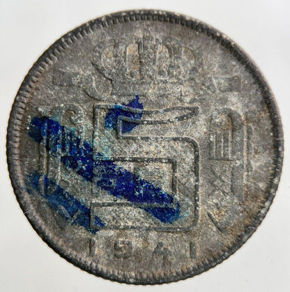 1941 Belgium 5 Francs Coin | Collectable Grade