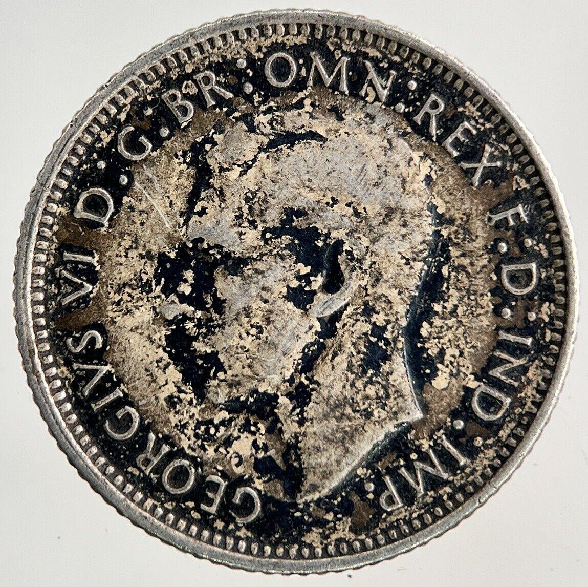 1941 Australia Sixpence Silver Coin | Fine Collectable Grade