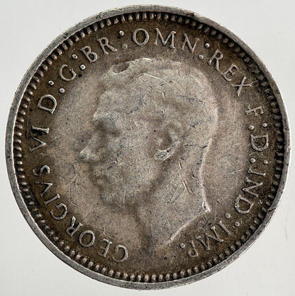 1941 Australia Threepence Silver Coin | Fine Collectable Grade