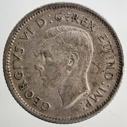 1941 Canada 10 Cents Silver Coin | Very High Grade