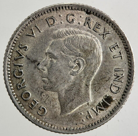 1941 Canada 10 Cents Silver Coin | Fine Collectable Grade