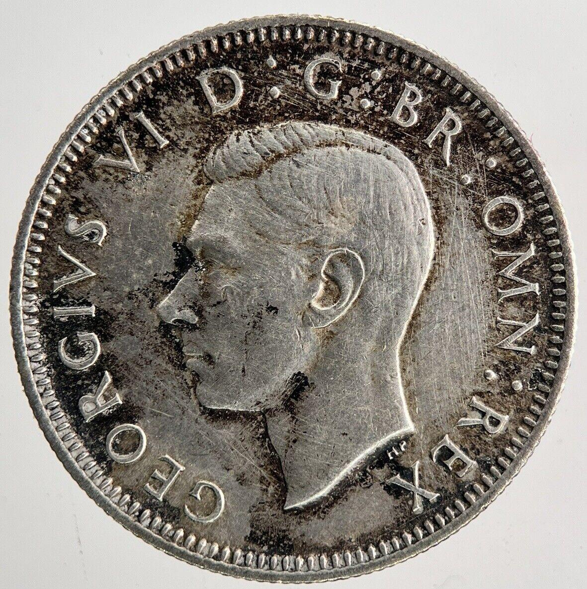 1941 George VI British One Shilling Silver Coin | Very High Grade | a6682