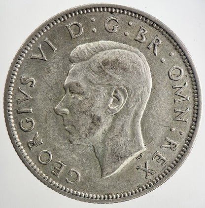 1941 George VI Florin Silver Coin | Fine Collectable Grade