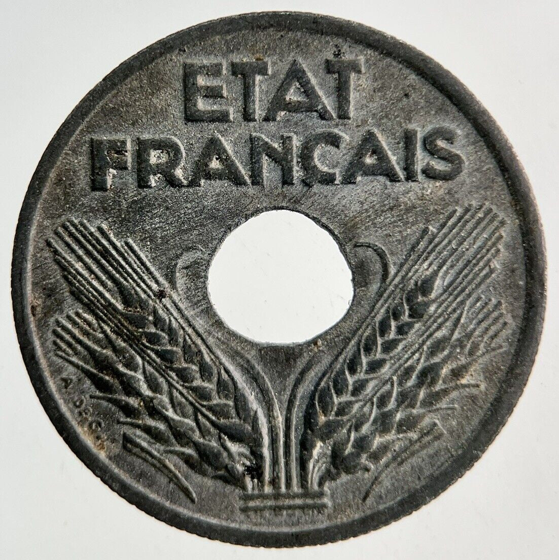 1941 France 10 Centimes Coin | Fine Collectable Grade