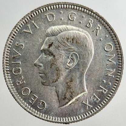 1941 George VI One Shilling Silver Coin | Very High Grade | a8184