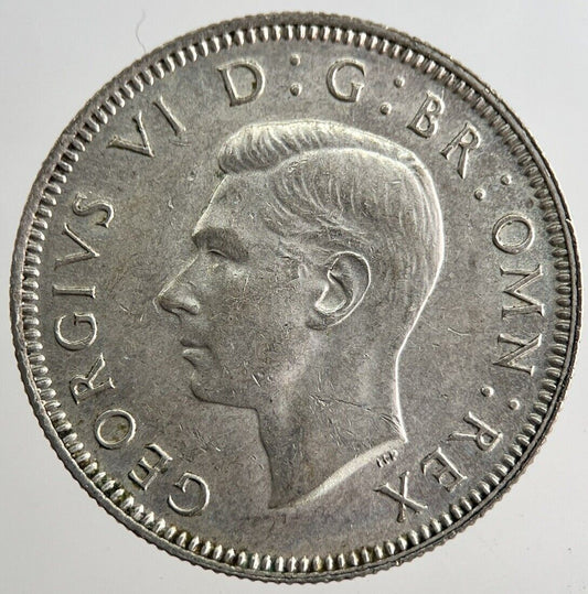 1941 George VI One Shilling Silver Coin | Very High Grade | a8175