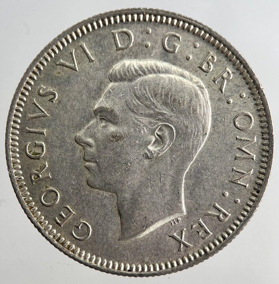 1941 George VI One Shilling Silver Coin | Very High Grade | a8171