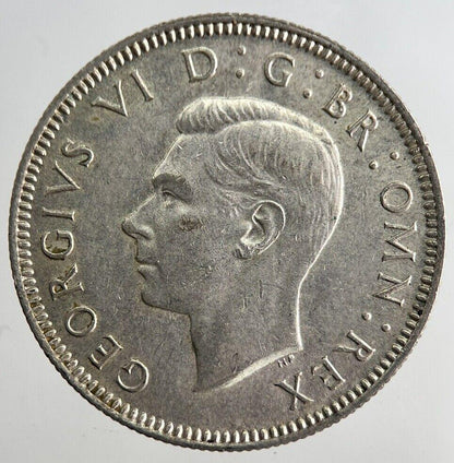 1941 George VI One Shilling Silver Coin | Very High Grade | a8171